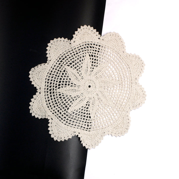 Sunburst Doily Crochet Patch