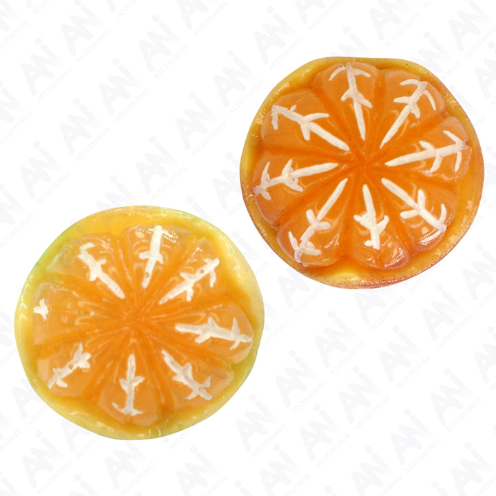 Orange Fruit Buttons