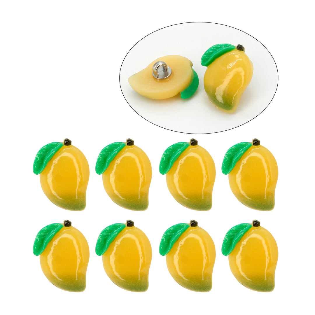 Mango Fruit Buttons