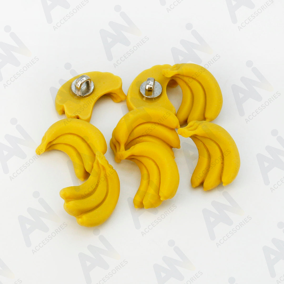 Banana Fruit Buttons