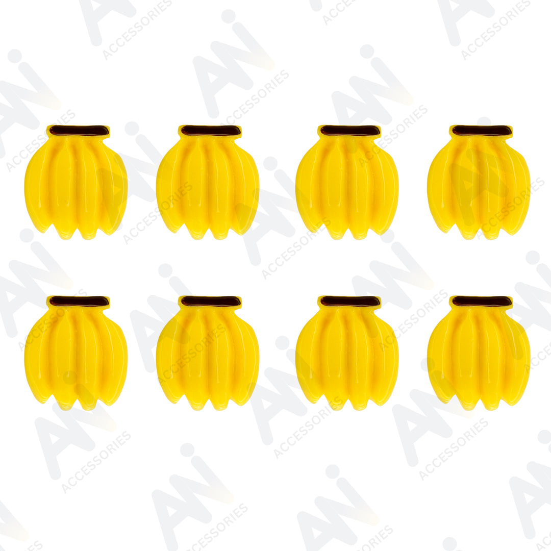 Resin Banana Buttons