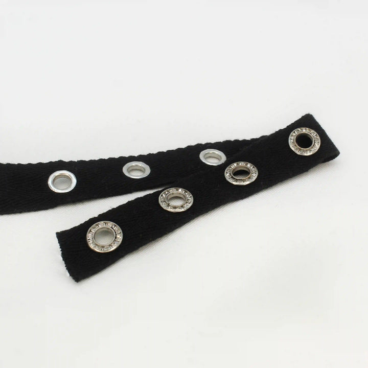 Black Color Eyelet Tape