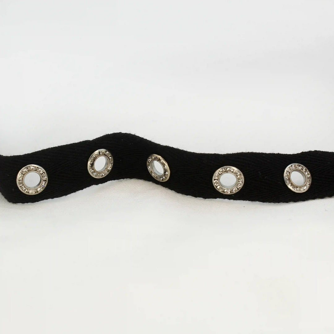 Black Color Eyelet Tape