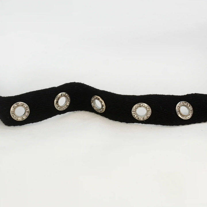 Black Color Eyelet Tape
