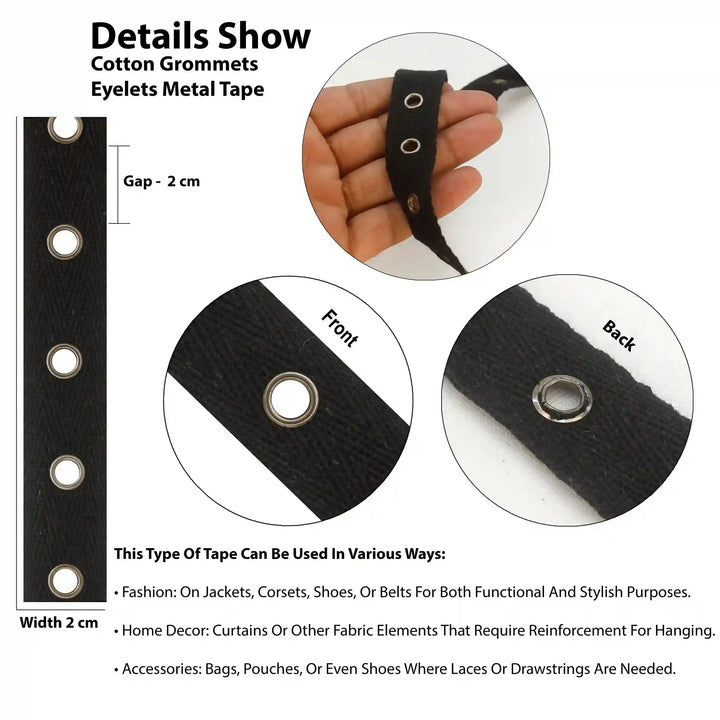 Elegant Eyelet Tape