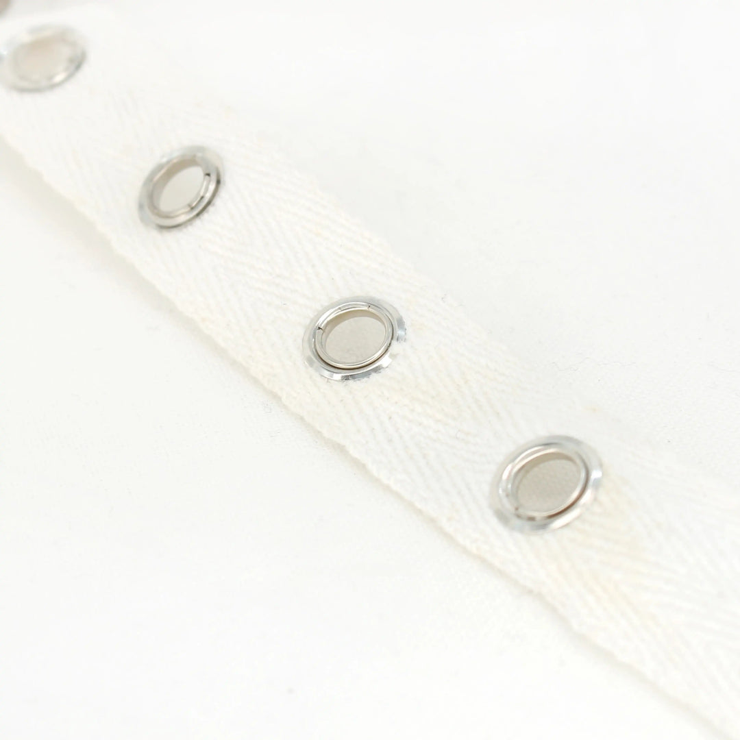 White Eyelet Tape