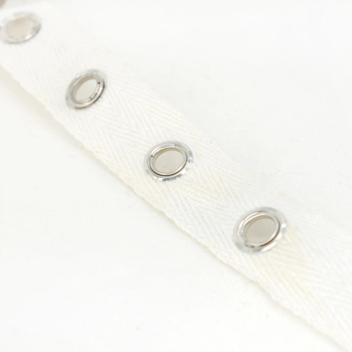 White Eyelet Tape