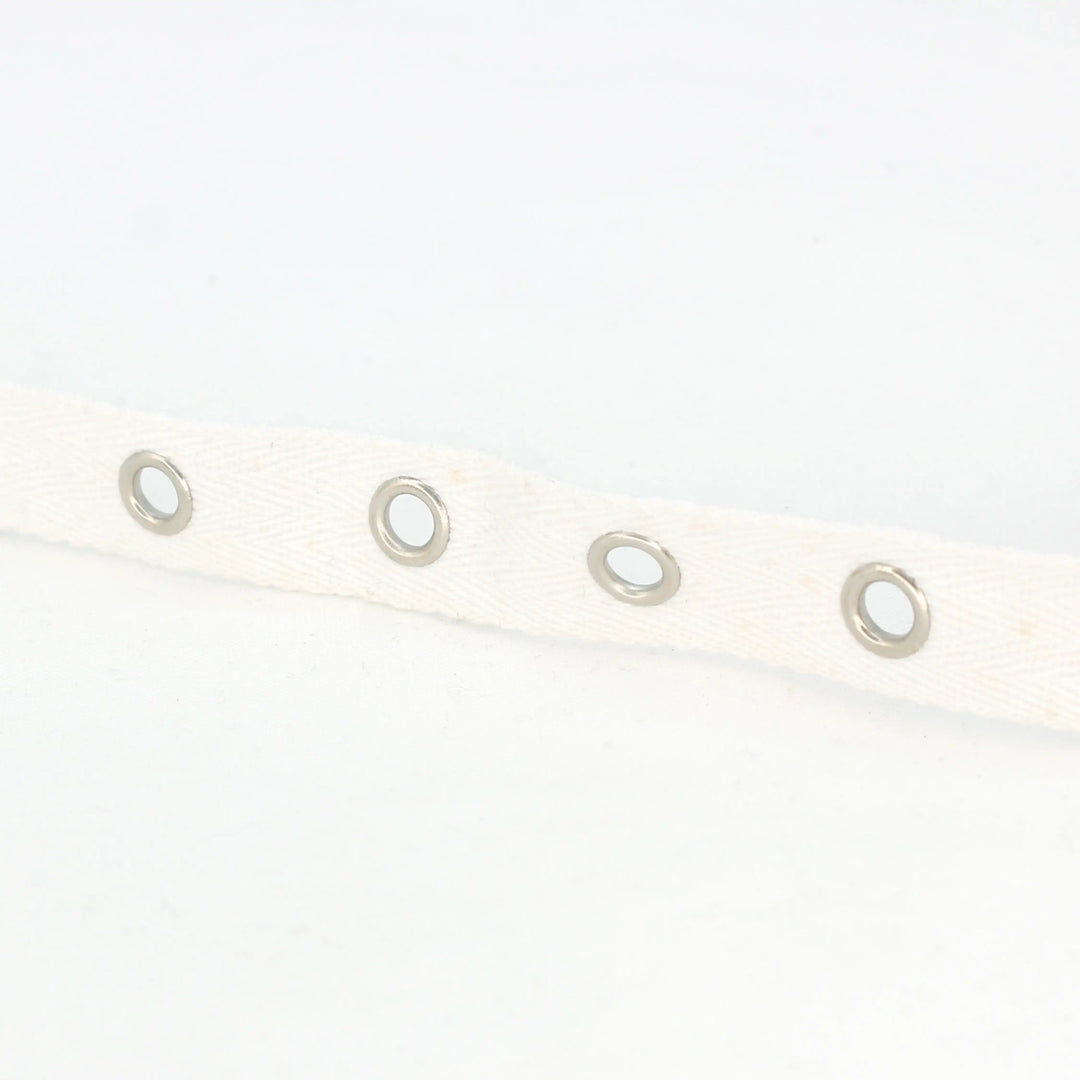 White Eyelet Tape