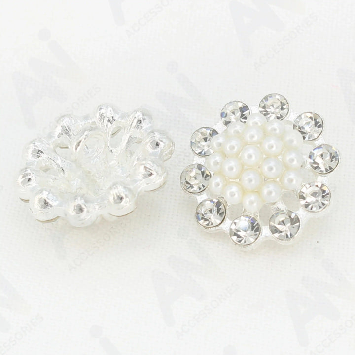 Dome Style Pearl Metal Buttons | 20mm(32L)