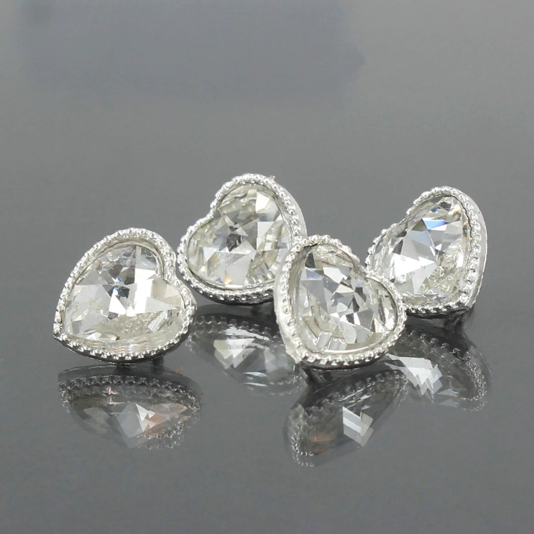 Heart Shape Shank Buttons | 17mm(27L)