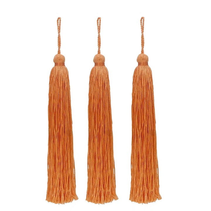 Orange Tassels