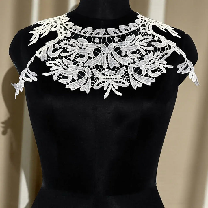 Round cutwork neckline by Ani Accessories for women’s dresses and kurtis with intricate floral design