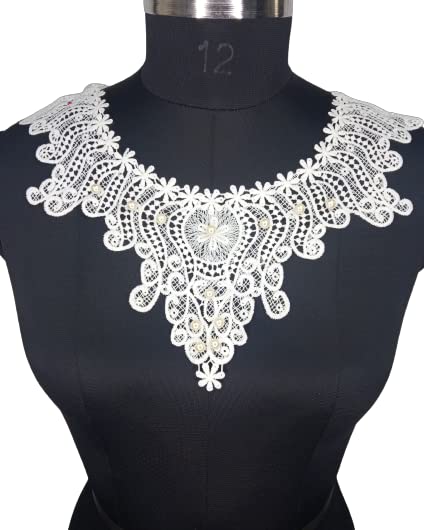 Round neckline by Ani Accessories for women’s dresses and shirts featuring a clean, elegant sew-on design