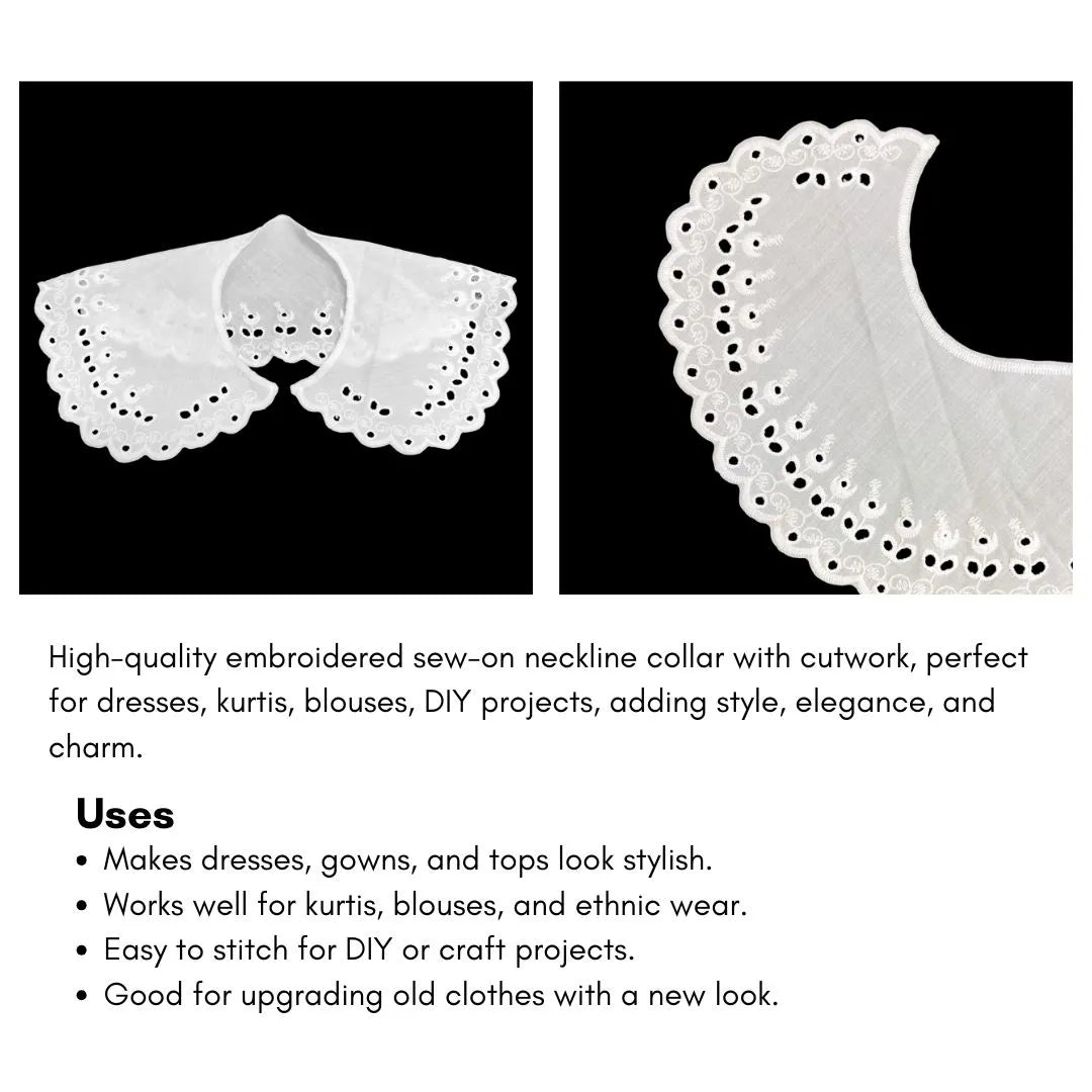 Detachable Peter Pan Collar for Kid