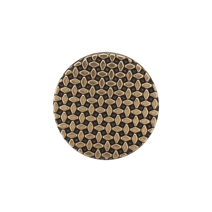 Geometric Grid Buttons for Clothing