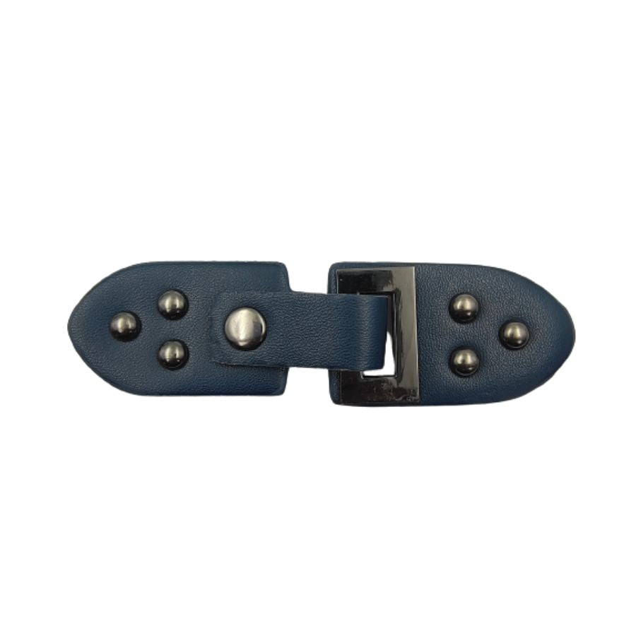 Nickel With  PU Snap Belt Buckle