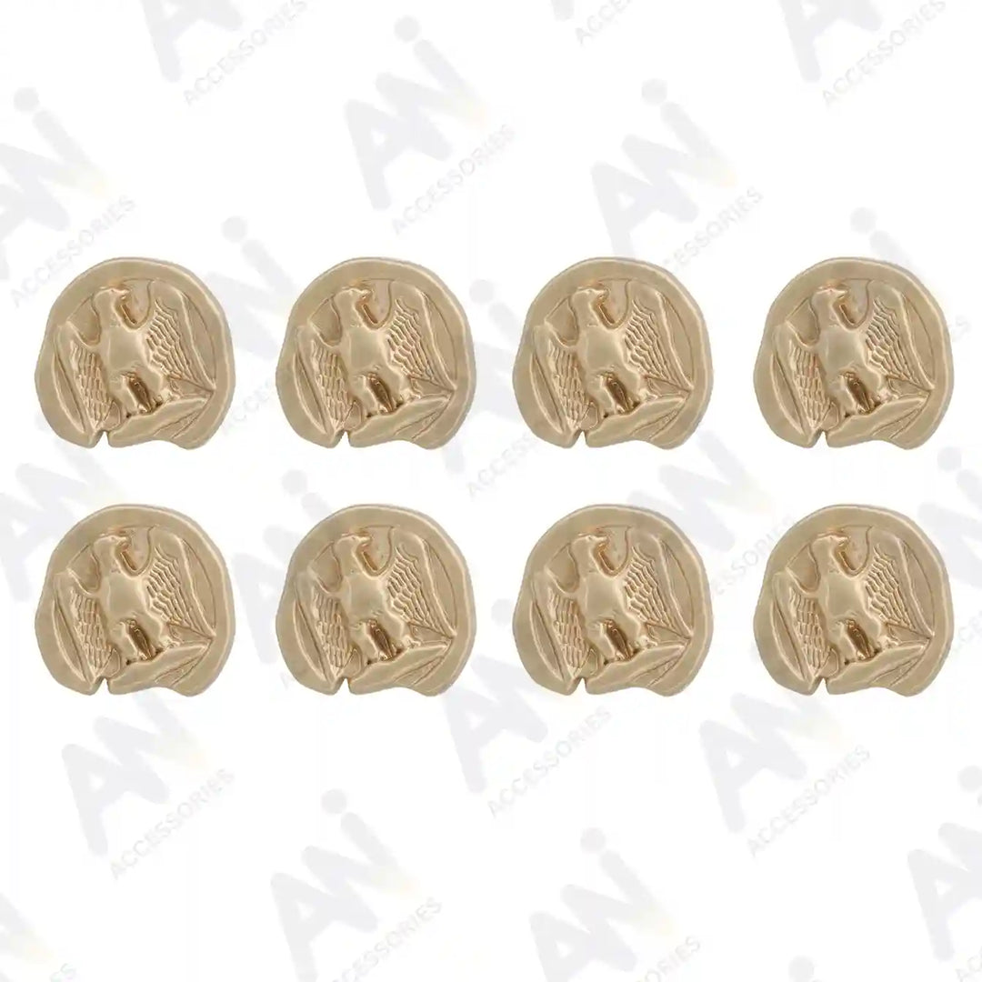 Matt Style Eagle Buttons for Clothing