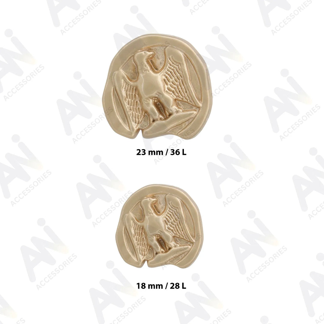 Matt Style Eagle Buttons for Clothing