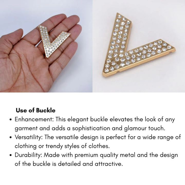 Starfish Gold Bikini Ring Buckle