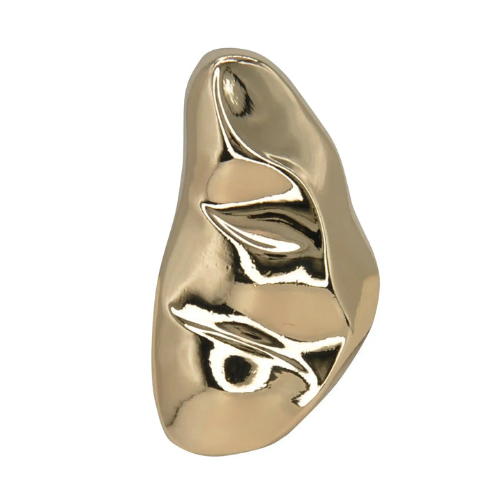 Liquid Style Gold Shank Metal Button | 25mm, 30mm, 35mm & 45mm