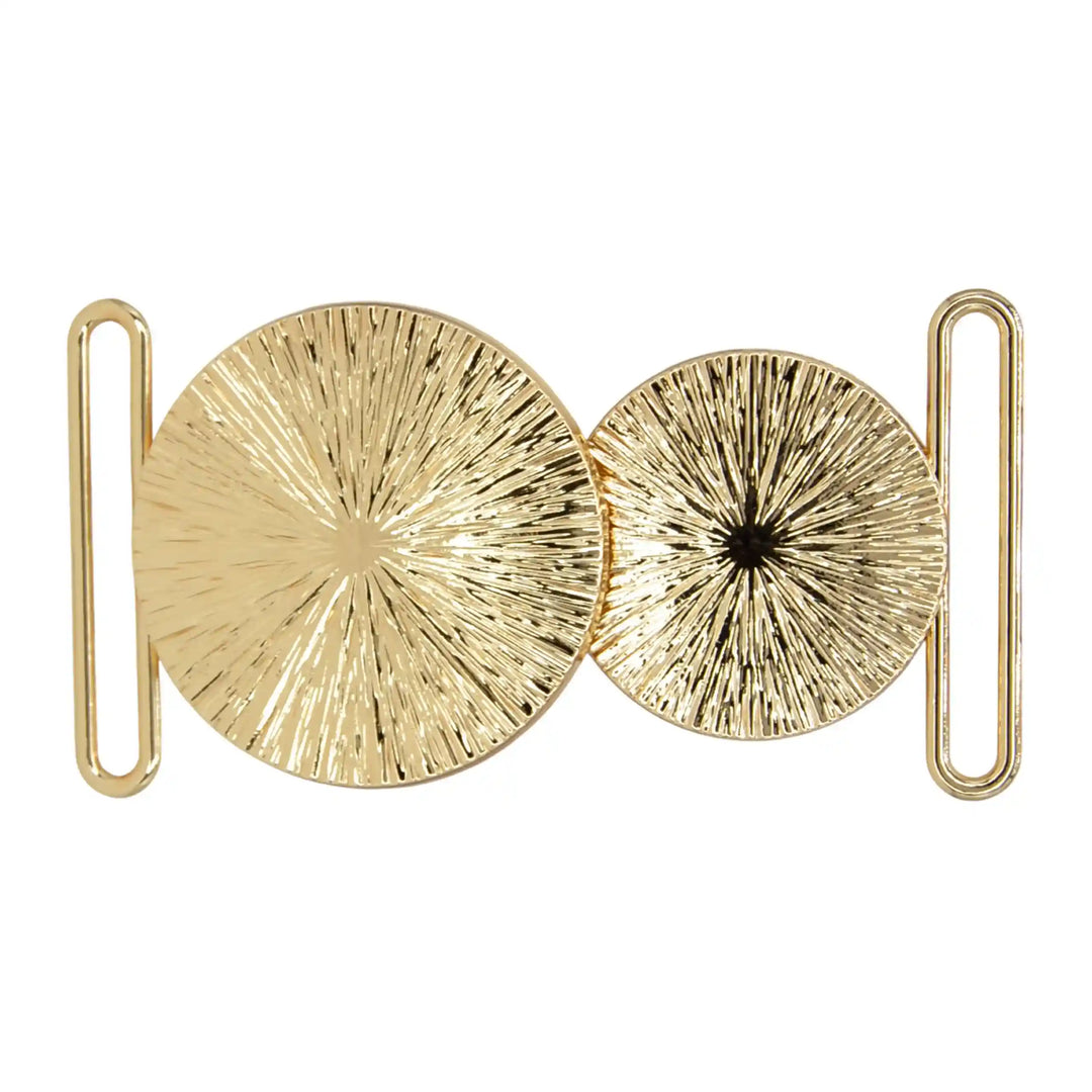 Textura Gold Metal Buckle | 10cm