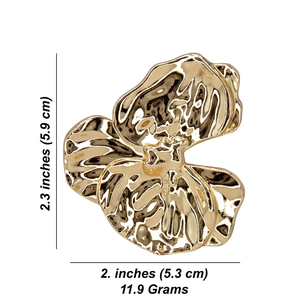 Molten Bloom Metal Buckle | 53mm