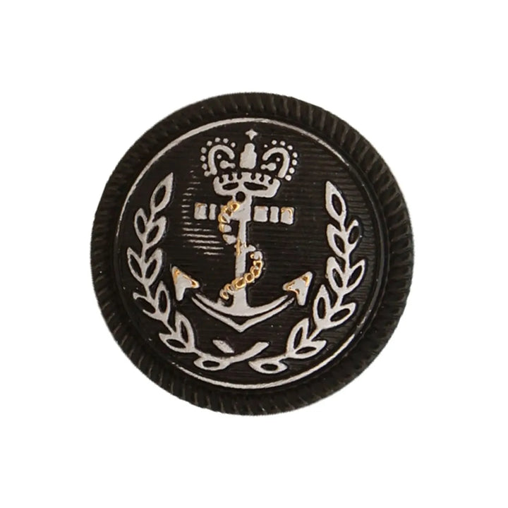 Anchor Style Metal Buttons | 18mm(28L) & 23mm(36L)