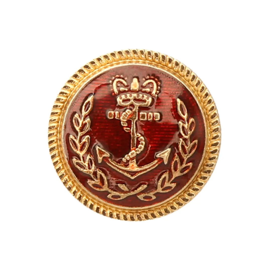 Anchor Style Metal Buttons | 18mm(28L) & 23mm(36L)