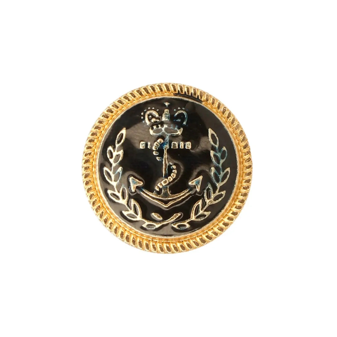 Anchor Style Metal Buttons | 18mm(28L) & 23mm(36L)