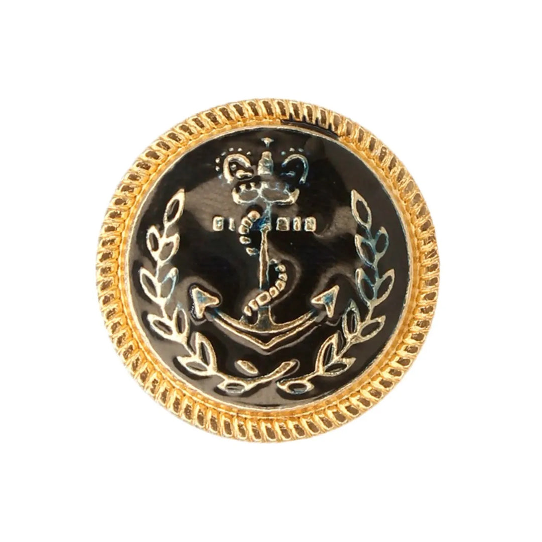 Anchor Style Metal Buttons | 18mm(28L) & 23mm(36L)