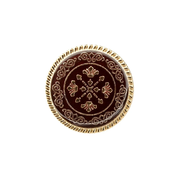 Ornate Snowflake Metal Buttons | 17mm(2L) & 22mm(34L)
