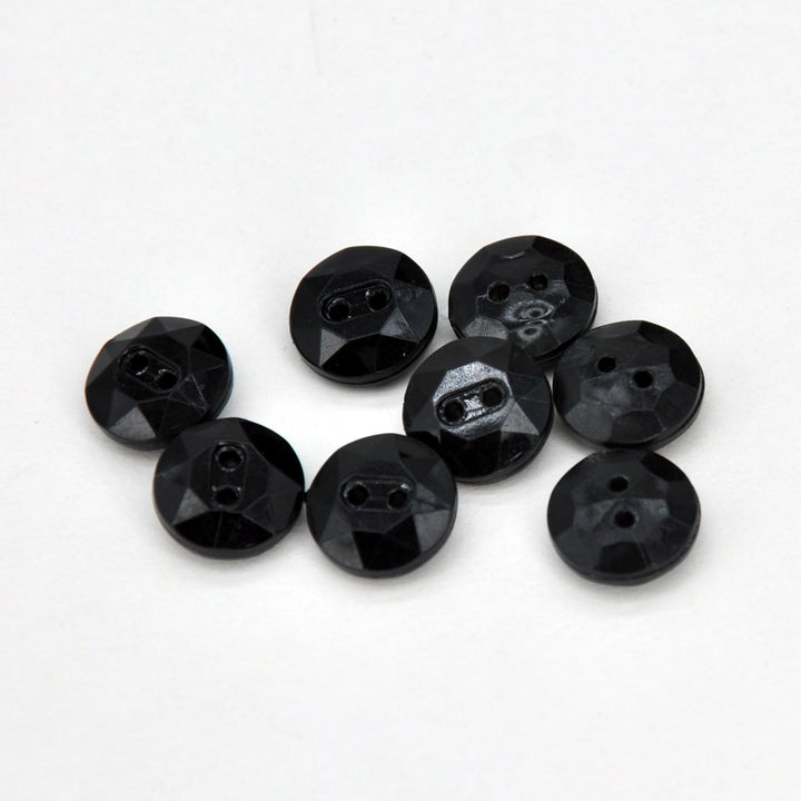 Black and White Swarovski Buttons