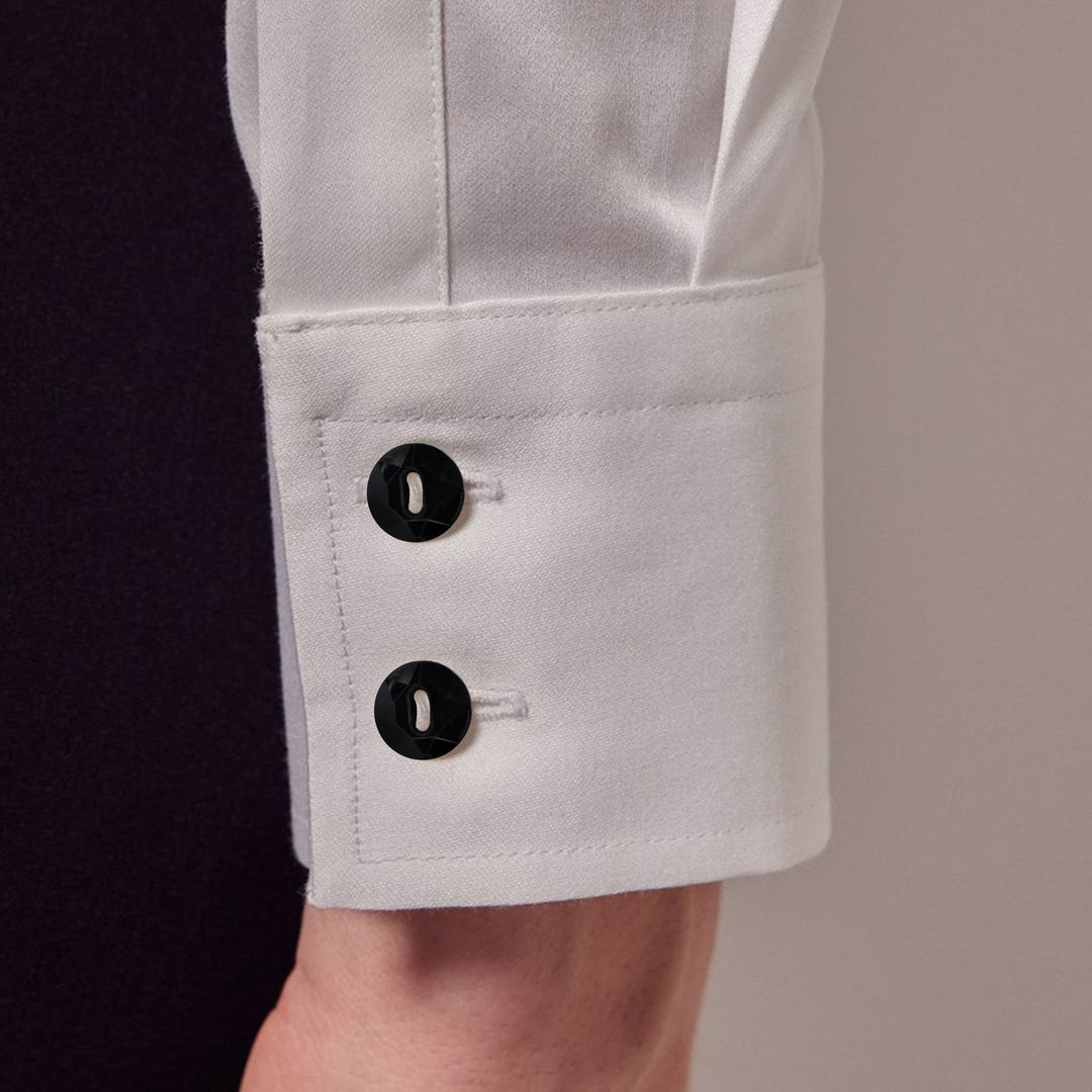 Black and White Swarovski Buttons