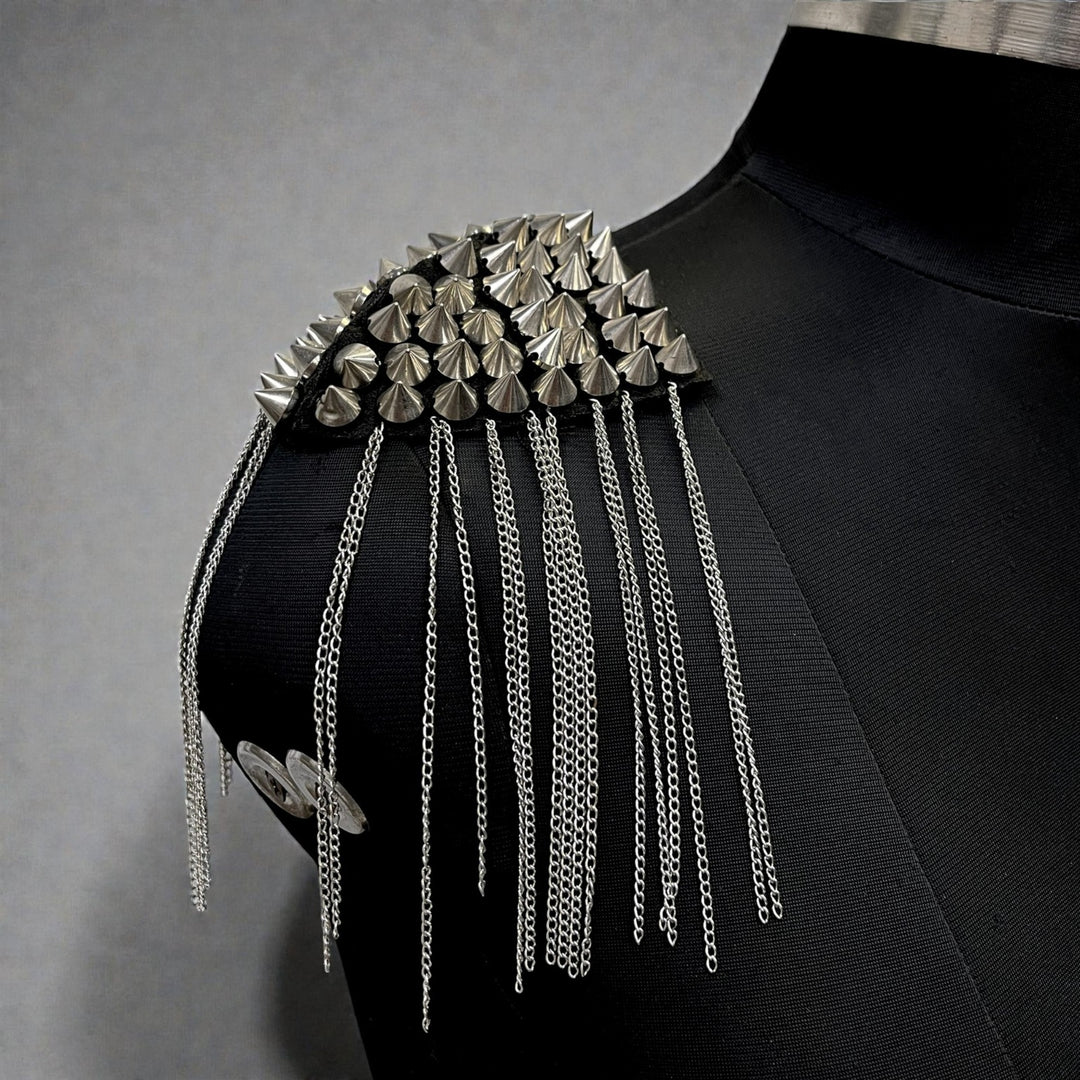 Spikes Shoulder Epaulets
