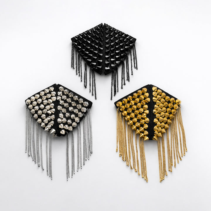 Spikes Shoulder Epaulets