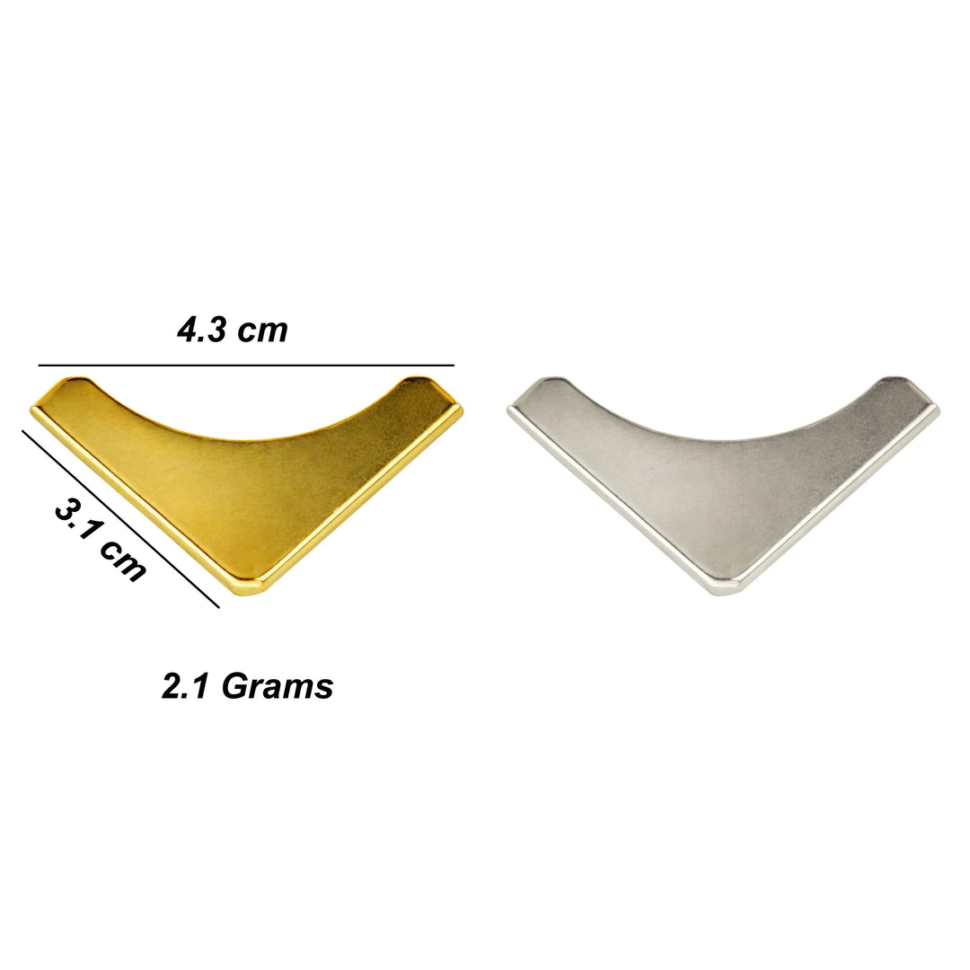 Smooth Chevron Design Collar Tip