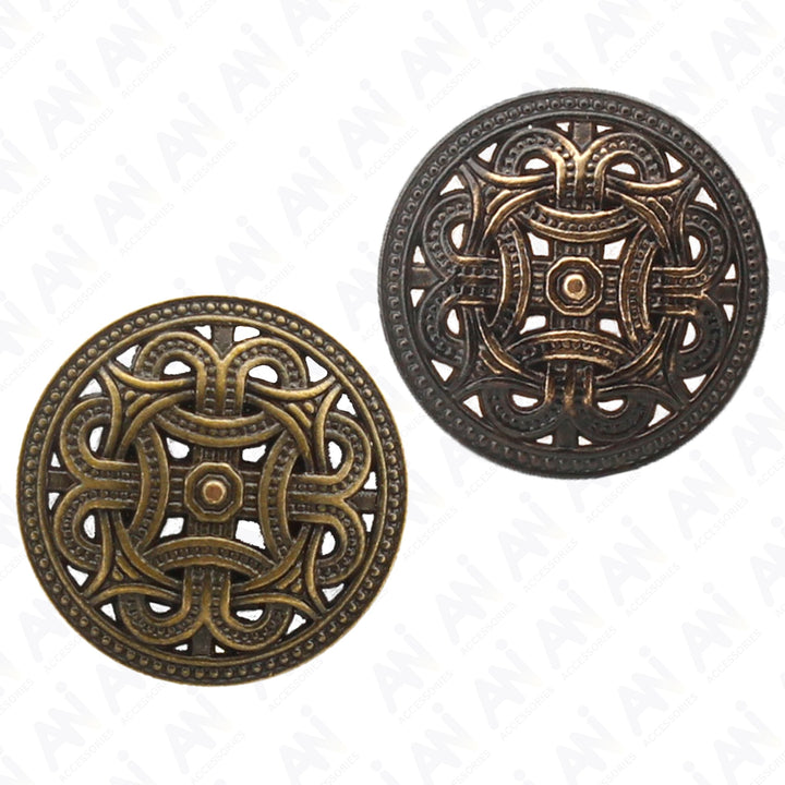 Baroque Design Metal Buttons