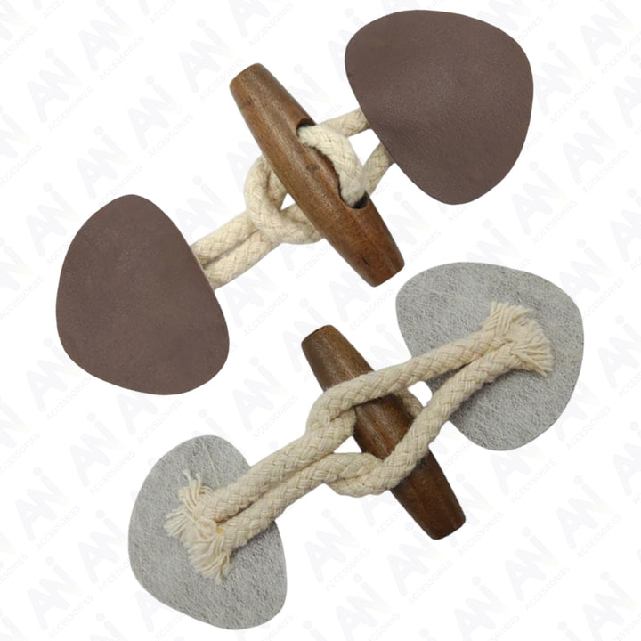 PU Leather Toggle Buttons