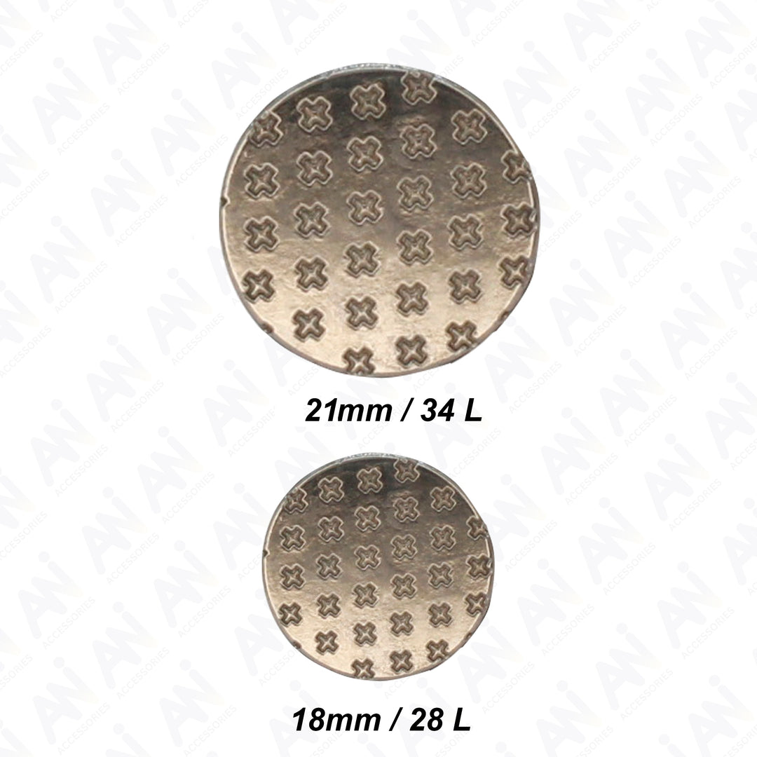 Crosshatch Pattern Buttons