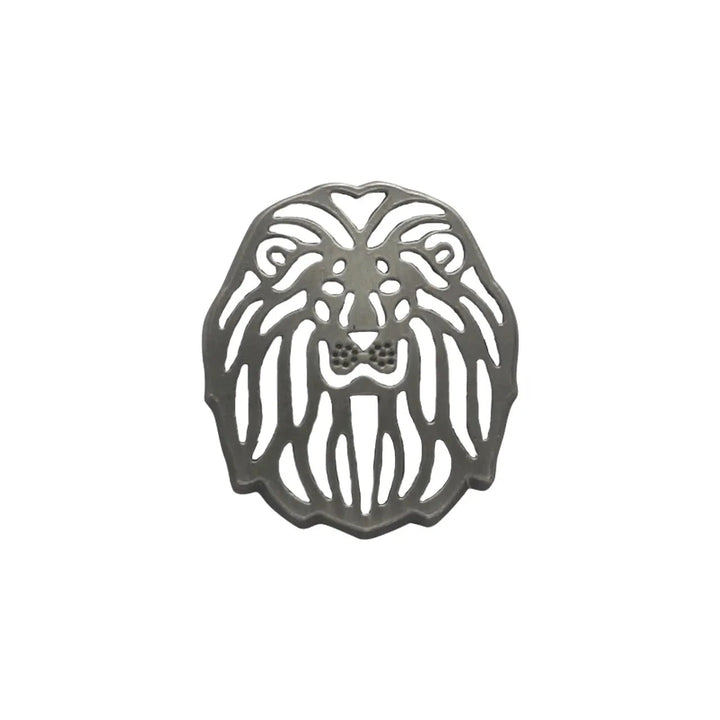 Laser Cut Lion Metal Buttons | 19mm(30L) & 24mm(38L)