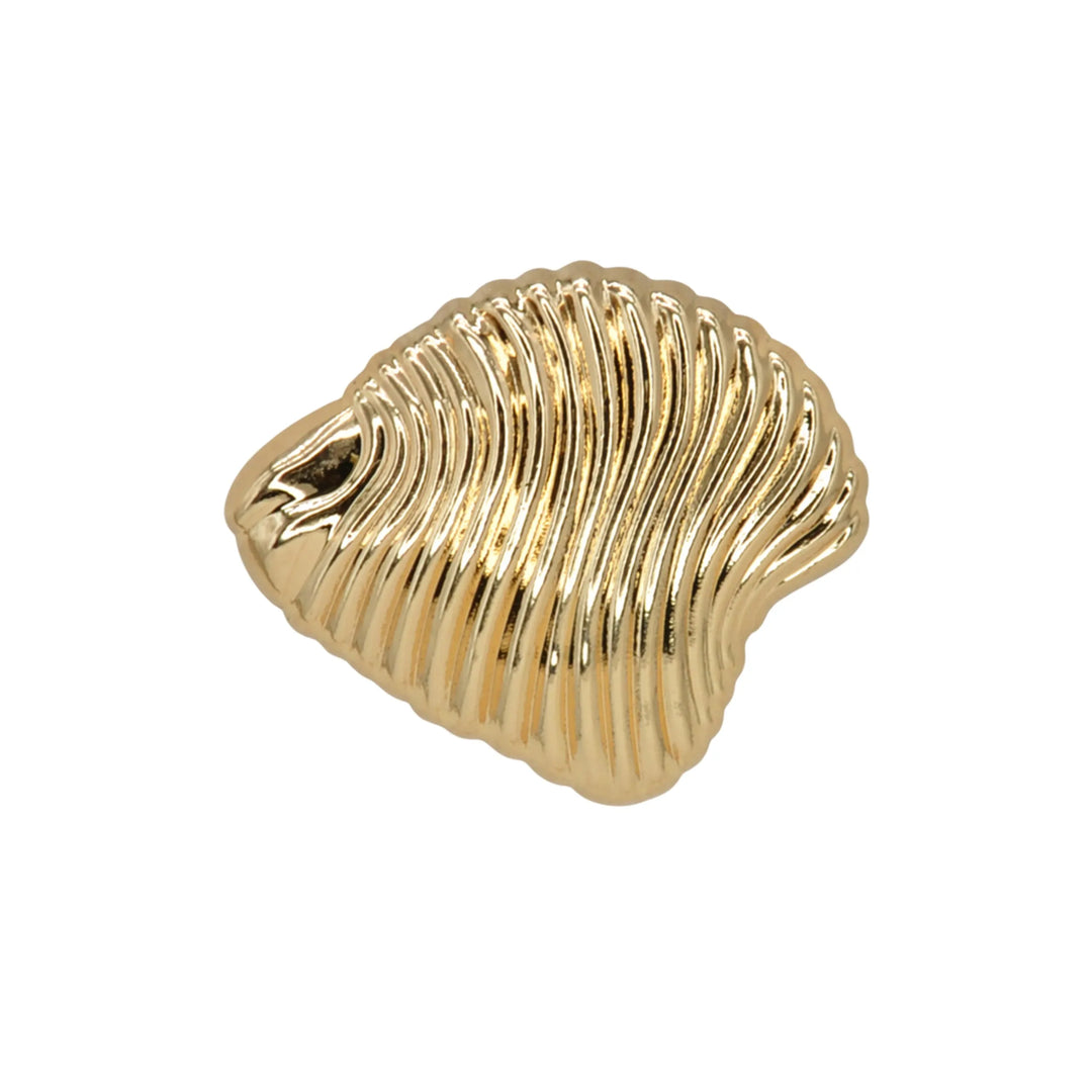Sea Inspired Shell Metal Buttons | 20mm(32L), 25mm(40L) & 30mm(48L)