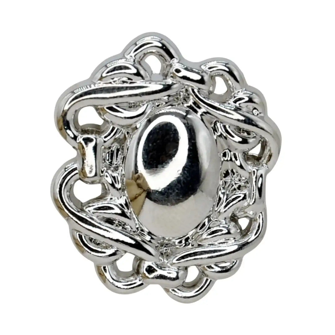 Baroque Scrollwork Button | 20mm(32L),25mm(40L) & 30mm(48L)