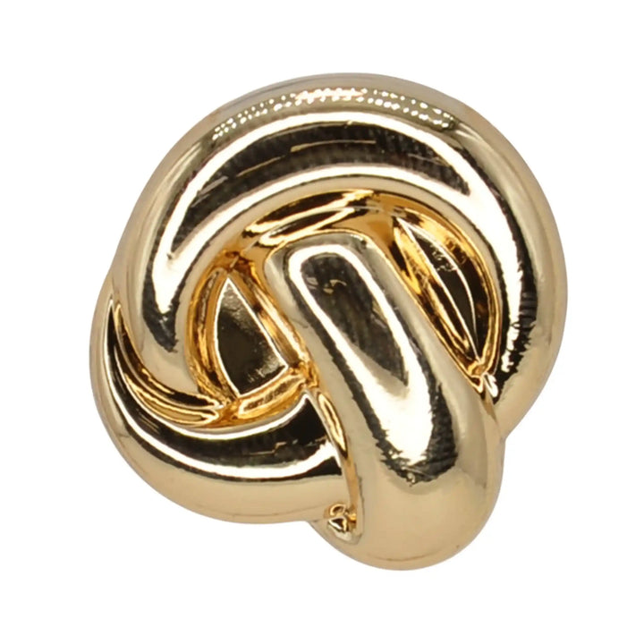 Knotted Design Metal Buttons | 15mm(24L), 18mm(28L) & 23mm(36L)