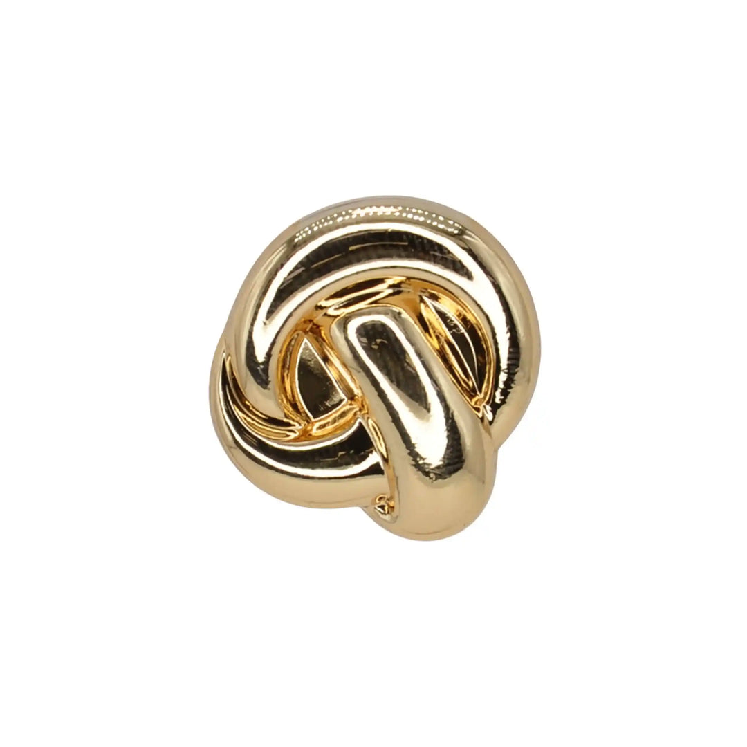 Knotted Design Metal Buttons | 15mm(24L), 18mm(28L) & 23mm(36L)