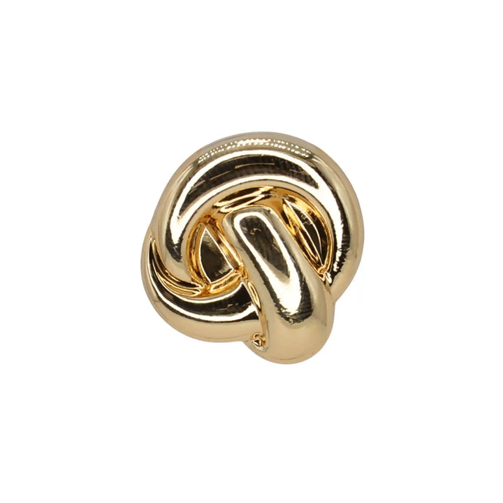 Knotted Design Metal Buttons | 15mm(24L), 18mm(28L) & 23mm(36L)