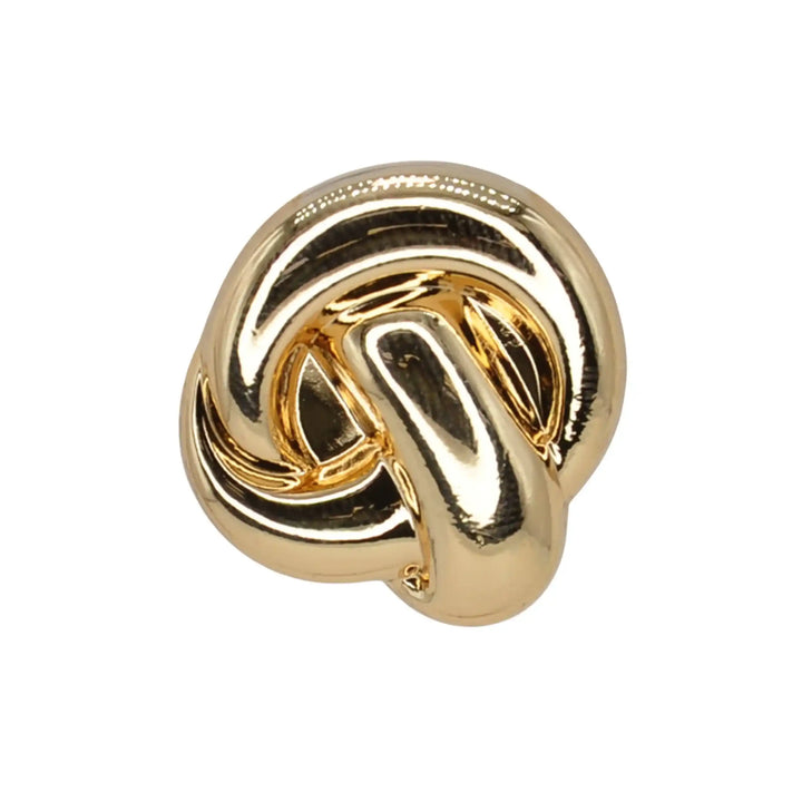 Knotted Design Metal Buttons | 15mm(24L), 18mm(28L) & 23mm(36L)