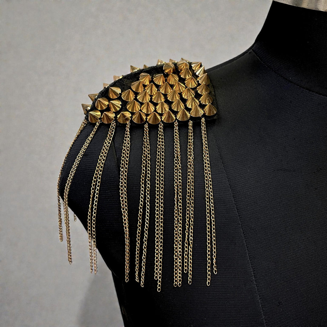 Spikes Shoulder Epaulets