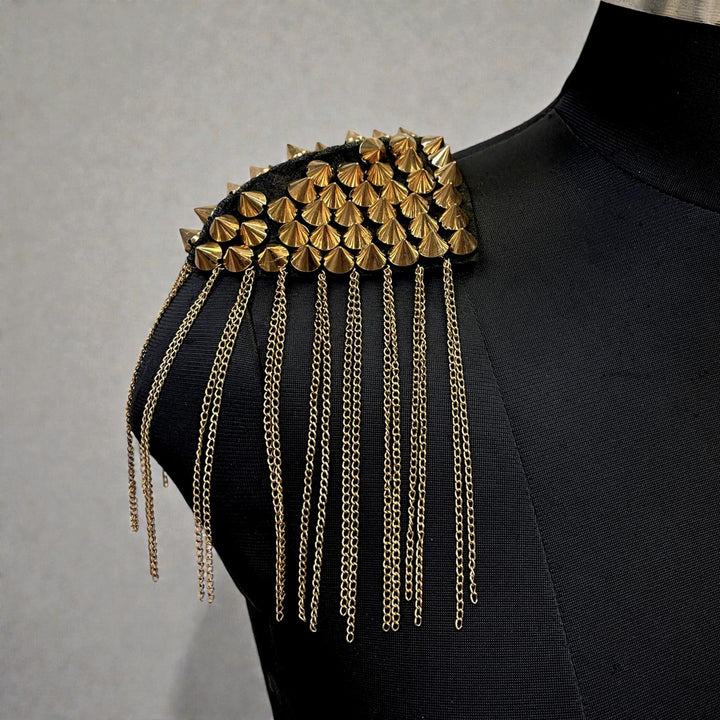 Spikes Shoulder Epaulets