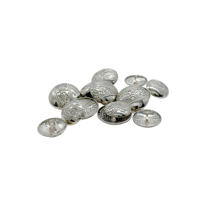 Etched Design Metal Buttons | 18mm(28L) & 23mm(36L)