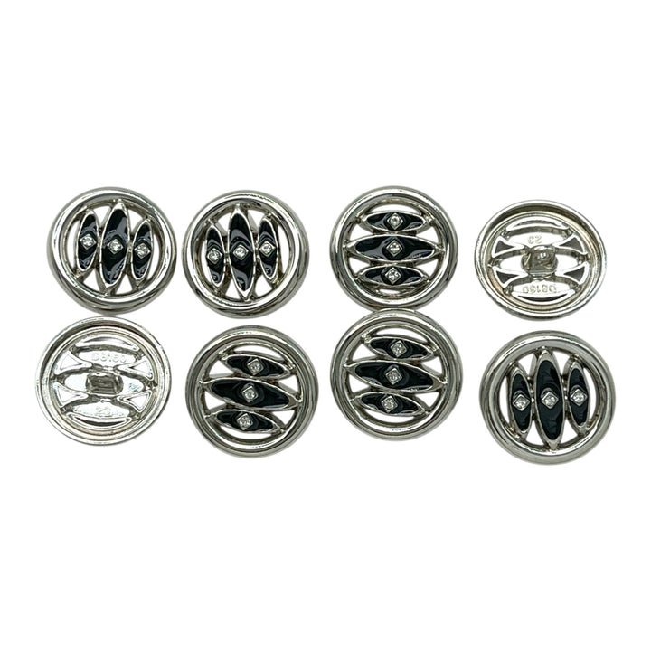 Shivay Eye Design Metal Button | 18mm(28L), 20mm(32L) & 23mm(36L)